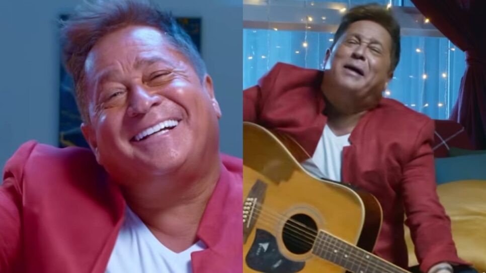 O cantor sertanejo Leonardo em campanha nas suas redes sociais (Fotos: Reprodução/ Instagram/ Montagem TV Foco)