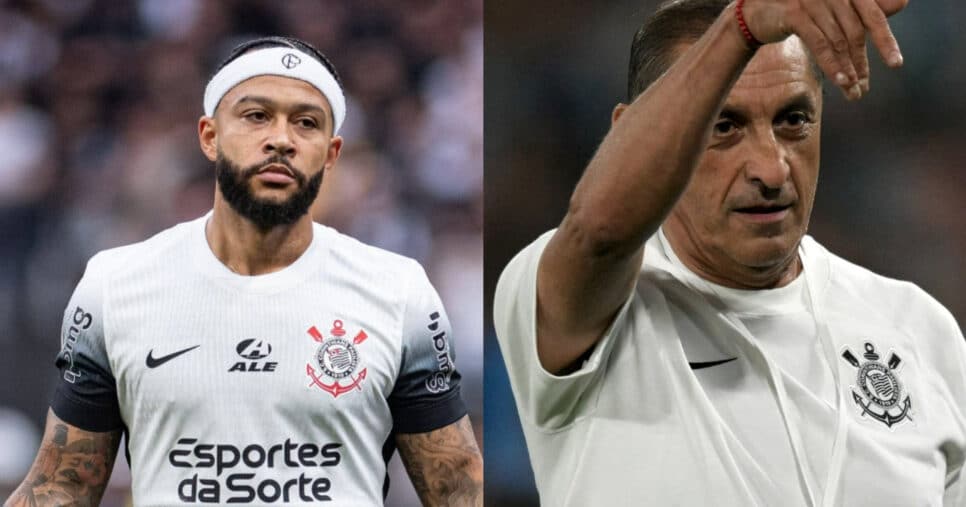 R$133m, camisa 9 + Depay e anúncio de Ramón Díaz: Corinthians (Foto: Reprodução/Montagem TV Foco)