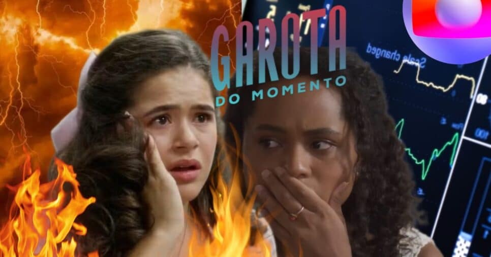 Bia no inferno e Beatriz quase morrendo em 2 tragédias de Garota do Momento (Fotos: Reprodução/ TV Globo/ Freepik/ Montagem TV Foco)