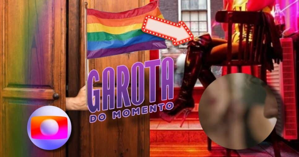 Gay trancado no armário e apelo para prostitutas em bordel: Garota do Momento tem 2 viradas de protagonista (Fotos: Reprodução/ Freepik/ Globo/ Montagem TV Foco)