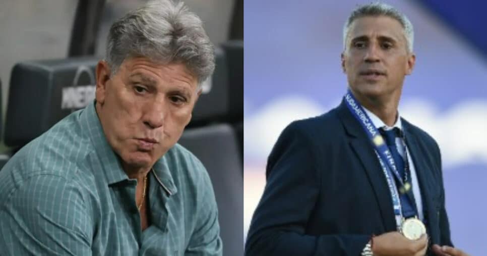 Sem Renato Gaúcho: Hernán Crespo bate martelo sobre Grêmio (Foto: Reprodução/Montagem TV Foco)