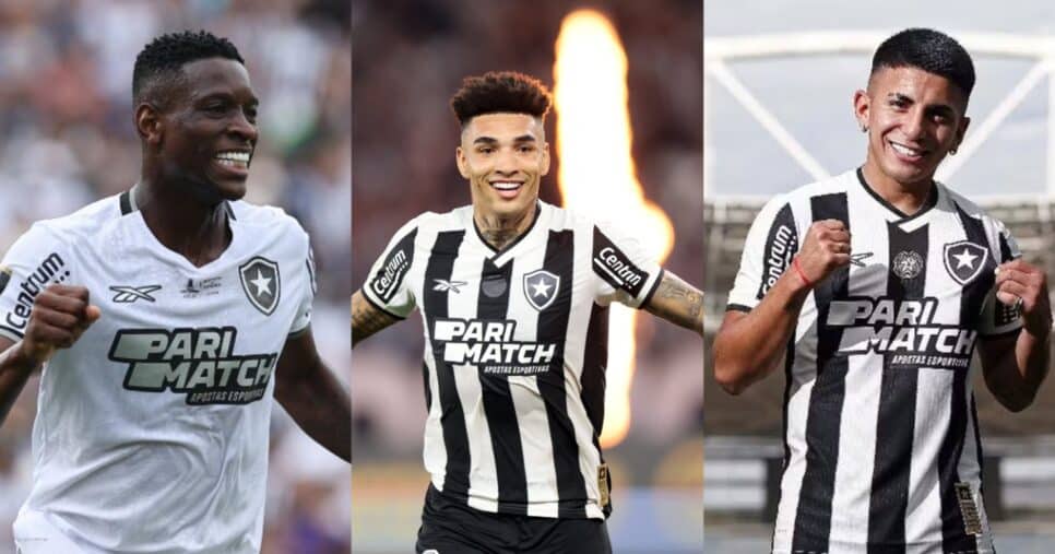 Luiz Henrique, Igor Jesus e Thiago Almada - (Montagem / TV FOCO)