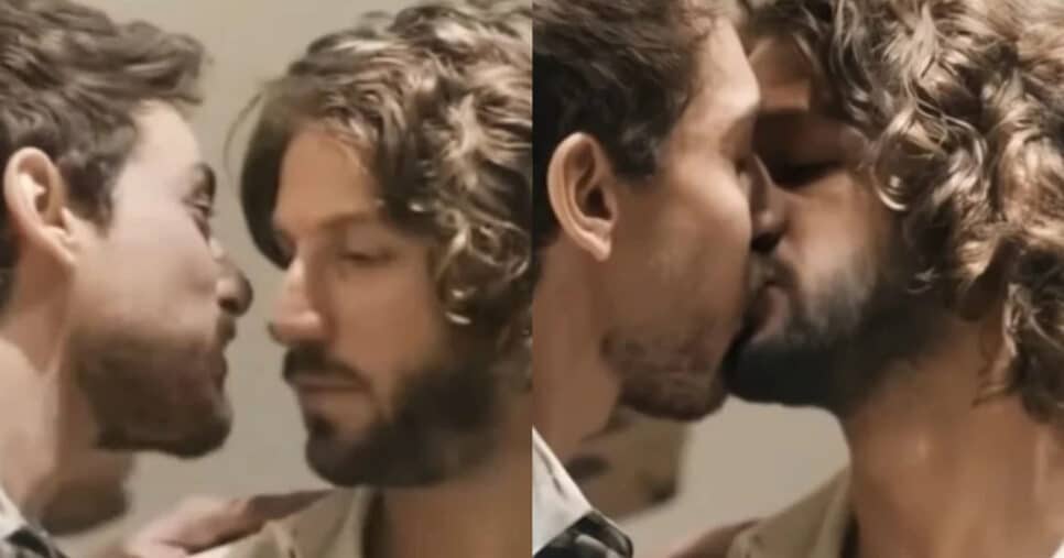 Romance de Mavi e Iberê, na trama da Globo, vem movimentando as redes sociais (Foto: Reprodução/Montagem)