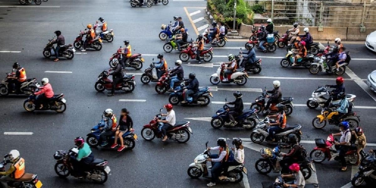 Motos estão ganhando cada vez mais espaço nas ruas (Reprodução: Internet)