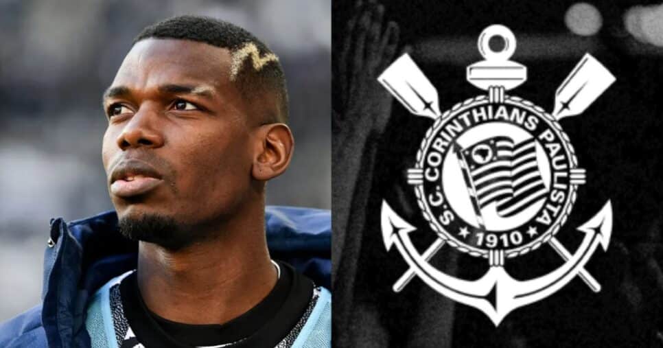 Pogba deixa Fiel em êxtase com quentinha sobre ida ao Corinthians - (Montagem / TV FOCO)