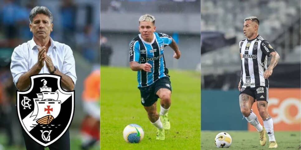 As últimas do Futebol com Renato, Soteldo e Vaegas (Reprodução: Lucas Uebel / Luiz Erbes / Pedro Souza)