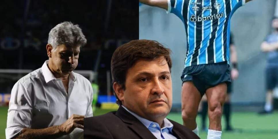 Guerra lida com debandada de 3 craques no Grêmio (Reprodução: Bruno Ravazzolli)