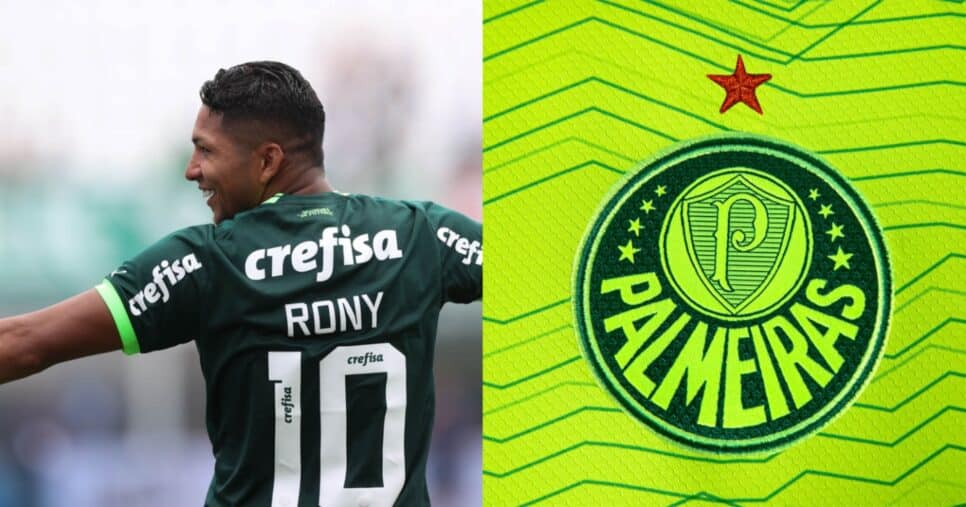 Rony bate martelo no Palmeiras e define onde jogará em 2025 - (Montagem / TV FOCO)