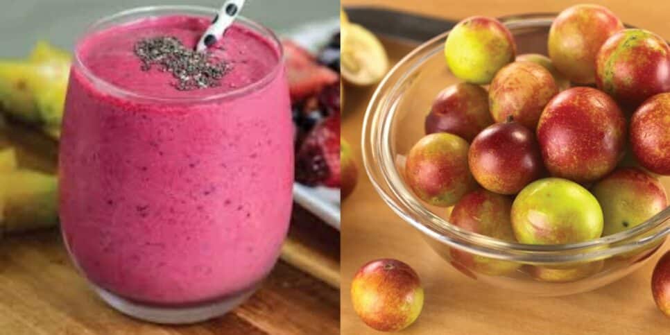 Smoothie de camu-camu (Foto Reprodução/Freepik)