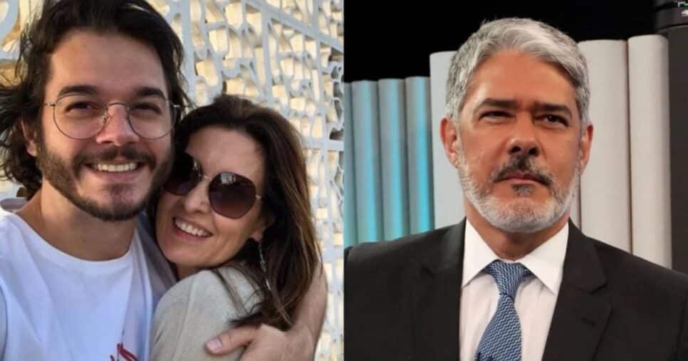 Túlio Gadêlha, Fátima Bernardes e William Bonner - Foto: Internet