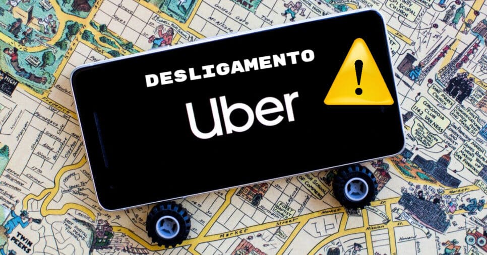 Uber confirma o desligamento dessas contas (Foto: Montagem)